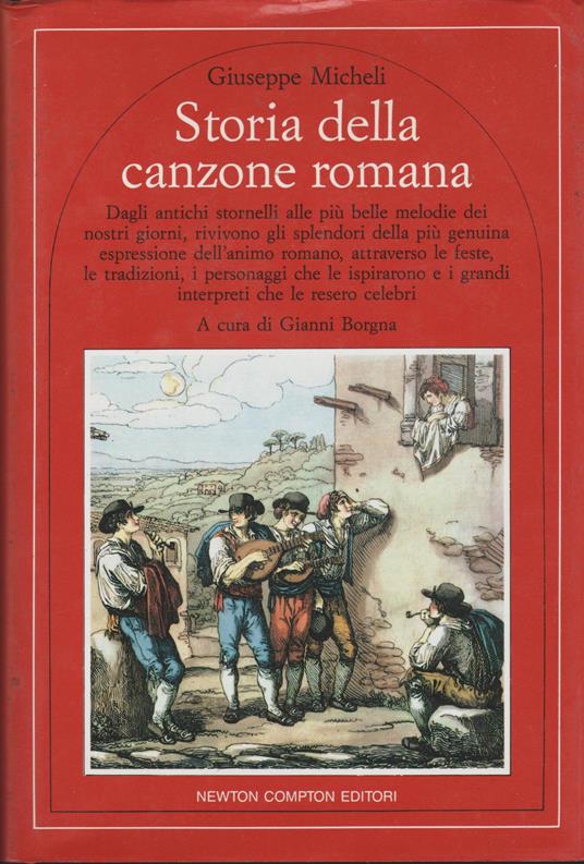 Storia della canzone romana ed 1989 - copertina