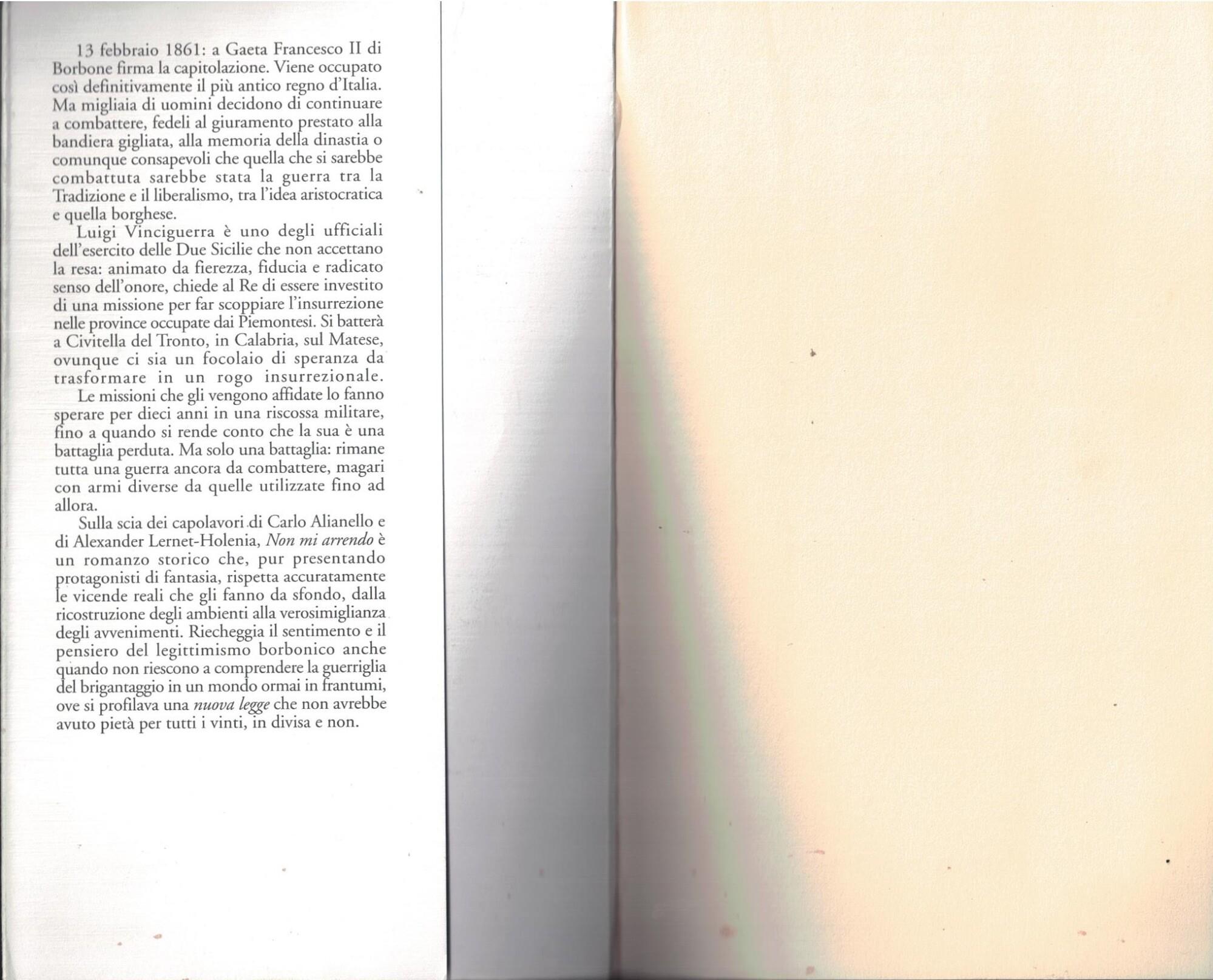 Non mi arrendo. Da Gaeta a Civitella, l'eroica difesa del Regno delle Due Sicilie