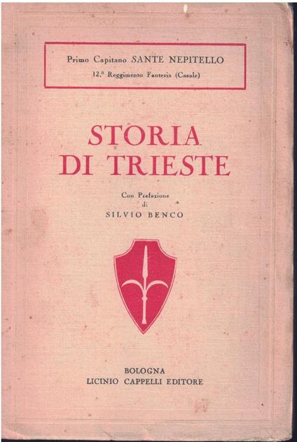 Storia Di Trieste - Sante Nepitello - copertina