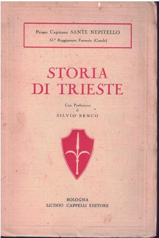 Storia Di Trieste - Sante Nepitello - copertina