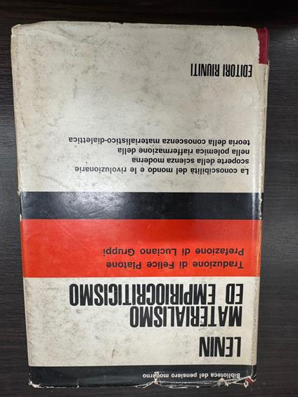 Materialismo Ed Empiriocriticismo - Lenin - copertina