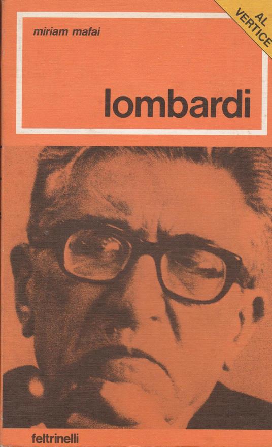 Lombardi - Miriam Mafai - copertina