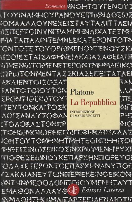 La Republica - Platone - copertina