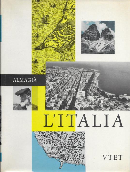 L' italia - due volumi - - Roberto Almagià - copertina
