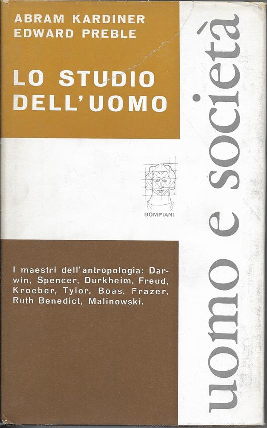 Lo Studio Dell'Uomo Uomo - Abram Kardiner - copertina