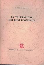 La valutazione dei beni economici