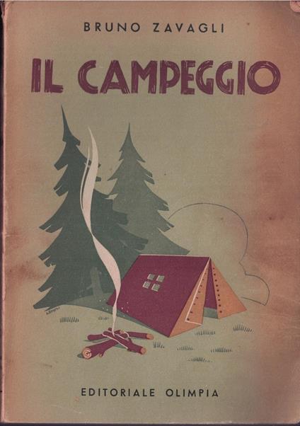 Il campeggio - Bruno Zavagli - copertina