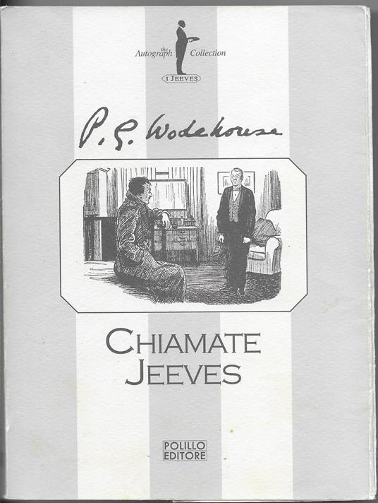 Chiamate Jeeves - Pelham G. Wodehouse - copertina