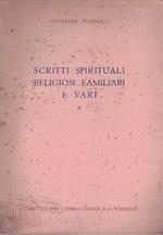 Scritti spirituali religiosi familiari e varii (Vol. 2)