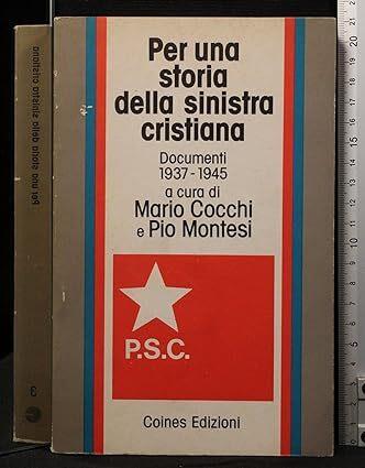 Per una storia della sinistra cristiana, 1937-1945 - copertina