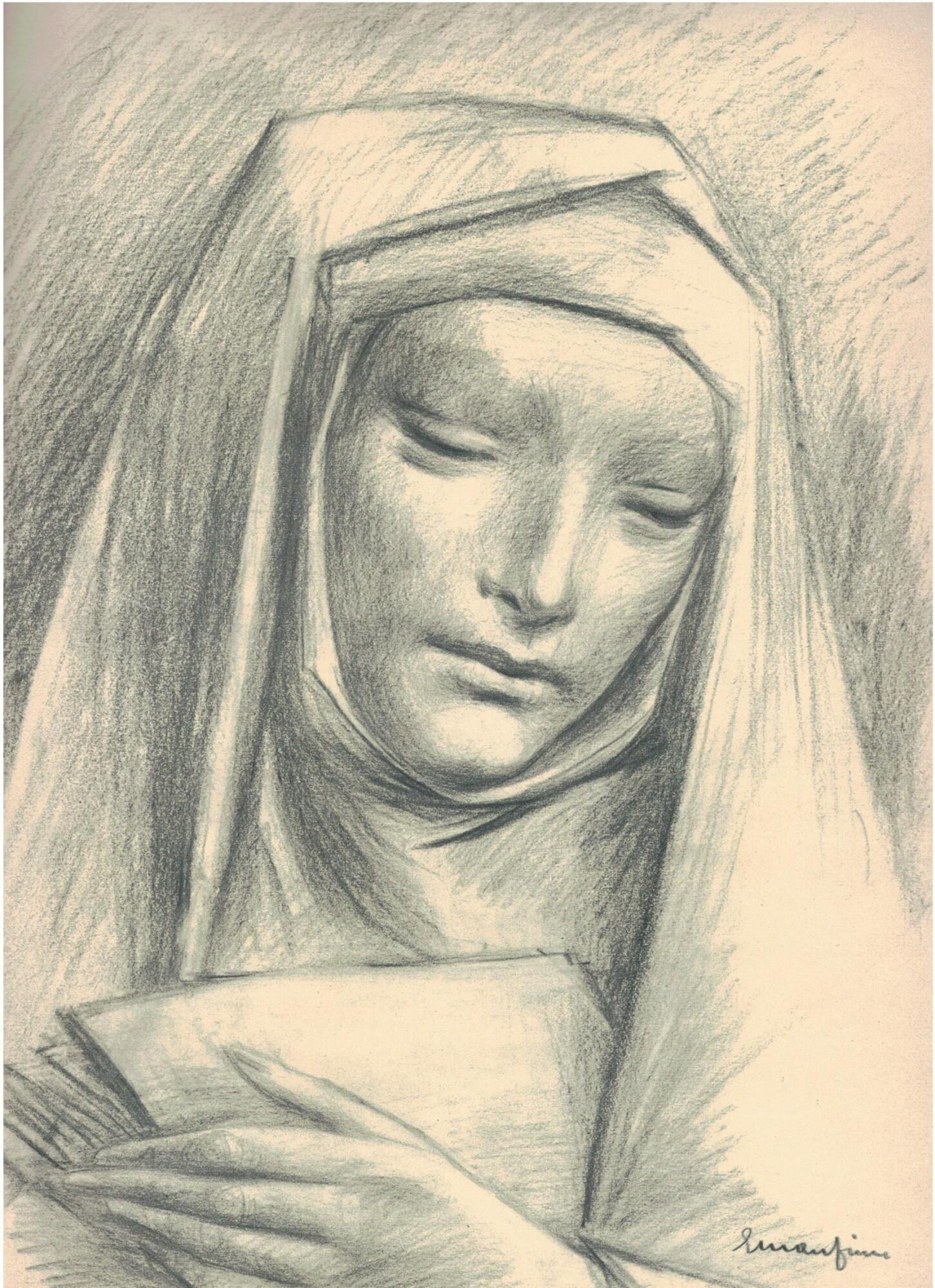 LA MADRE DEL SIGNORE - Tavole di Enrico Manfrini