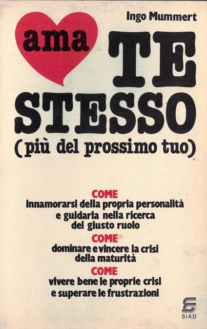 Ama Te Stesso Più Del Prossimo Tuo - copertina