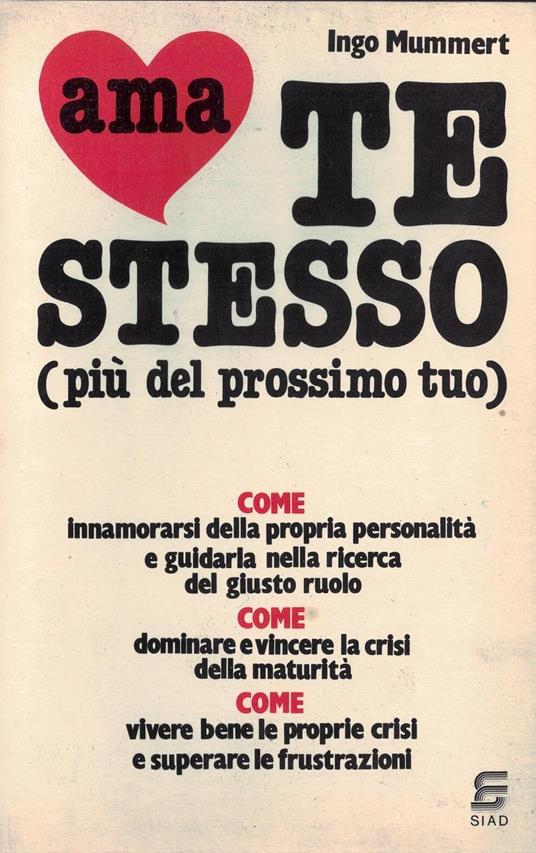 Ama Te Stesso Più Del Prossimo Tuo - copertina