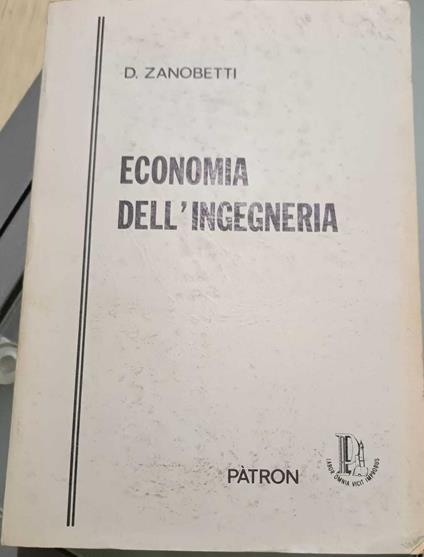 Economia dell'ingegneria - copertina