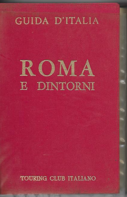 Guida d' Italia. Roma e dintorni - copertina