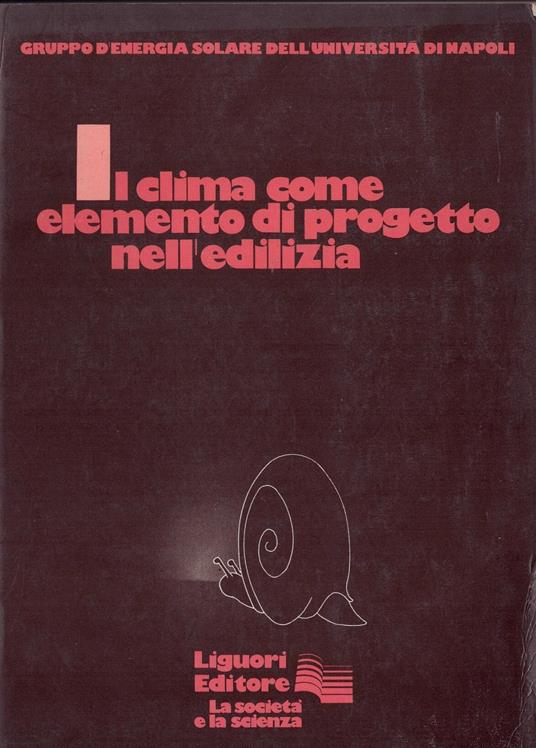 Il clima come elemento di progetto nell'edilizia - copertina