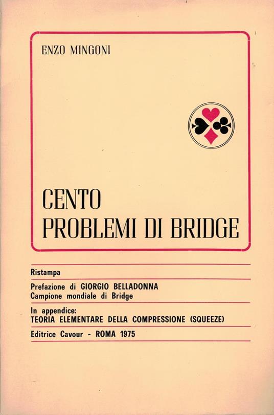 Cento problemi di Bridge - copertina