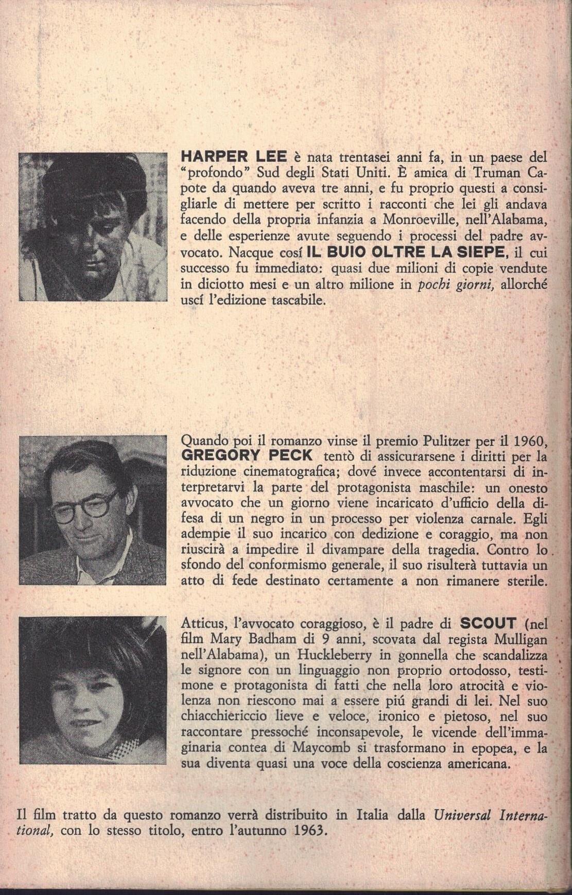 Il Buio Oltre La Siepe