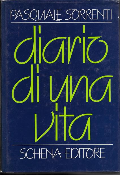 Diario Di Una Vita - Pasquale Sorrenti - copertina