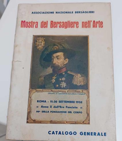 Mostra del Bersagliere nell'arte - copertina