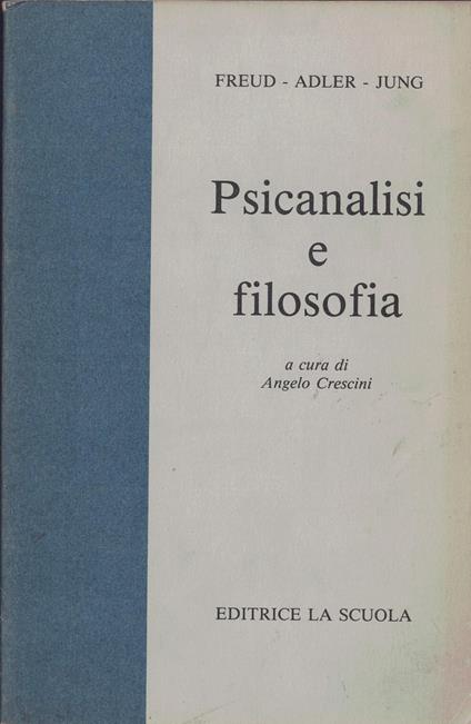 Psicanalisi e filosofia - copertina