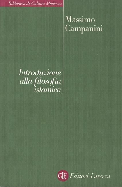 Introduzione alla filosofia islamica - Massimo Campanini - copertina