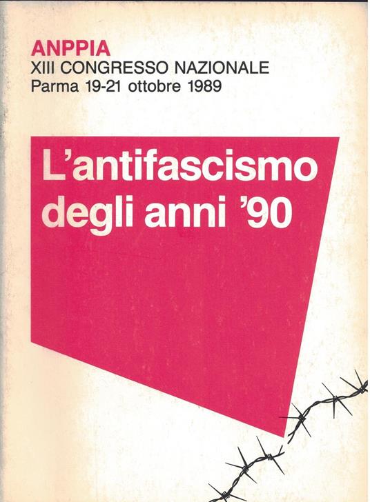 L' antifascismo degli anni '90 - copertina