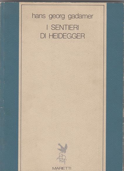 I sentieri di Heidegger - copertina