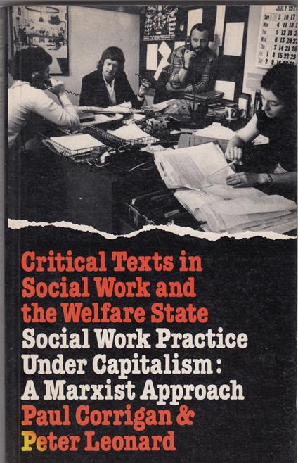 Social Work Practice Under Capitalism: Critical Texts in Social Work and the Welfare State - copertina