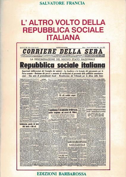 L' altro volto della Repubblica Sociale Italiana - copertina
