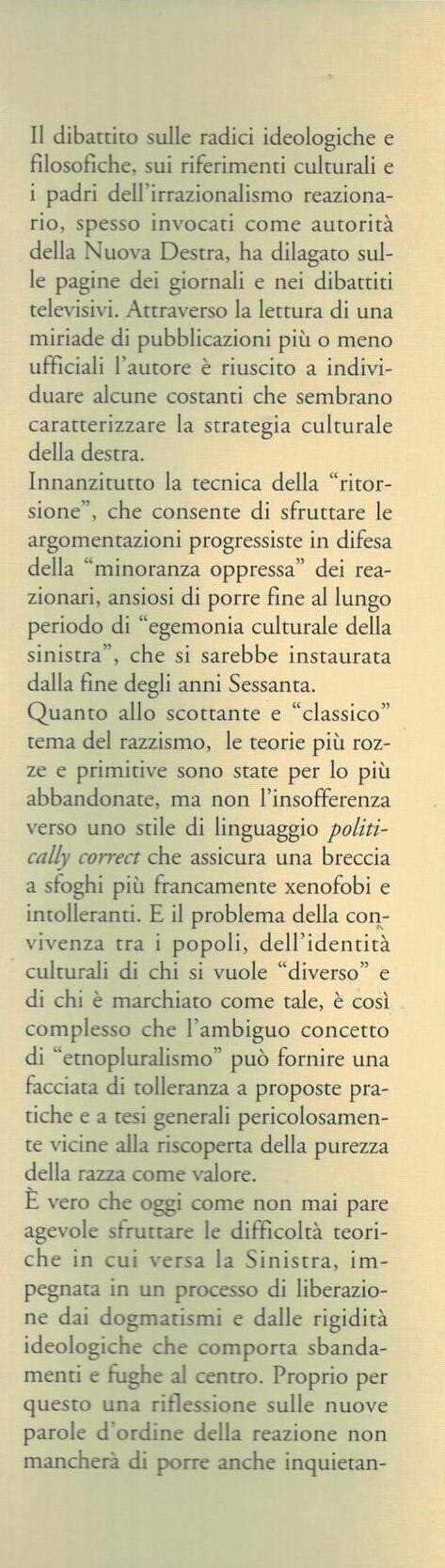 Kulturkampf. L'Occidente e la nuova Destra