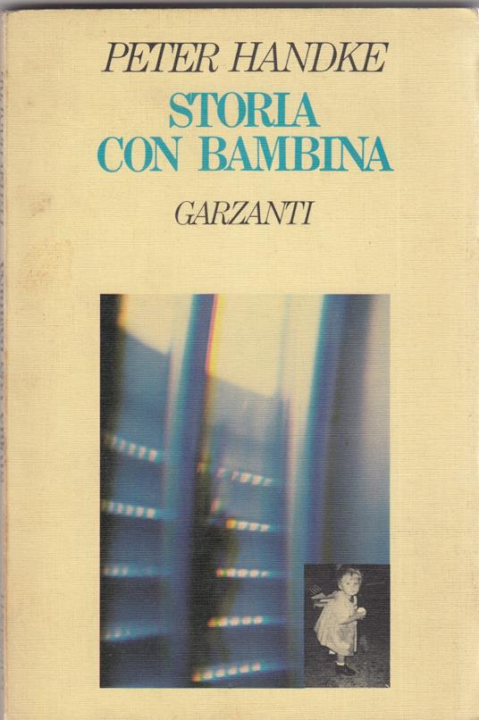 Storia con bambina - Peter Handke - copertina