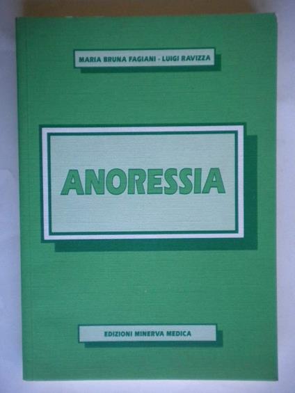 Anoressia - copertina
