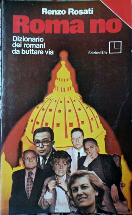 ROMA NO. Dizionario dei romani da buttare via - copertina