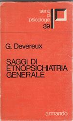 Saggi di etnopsichiatria generale