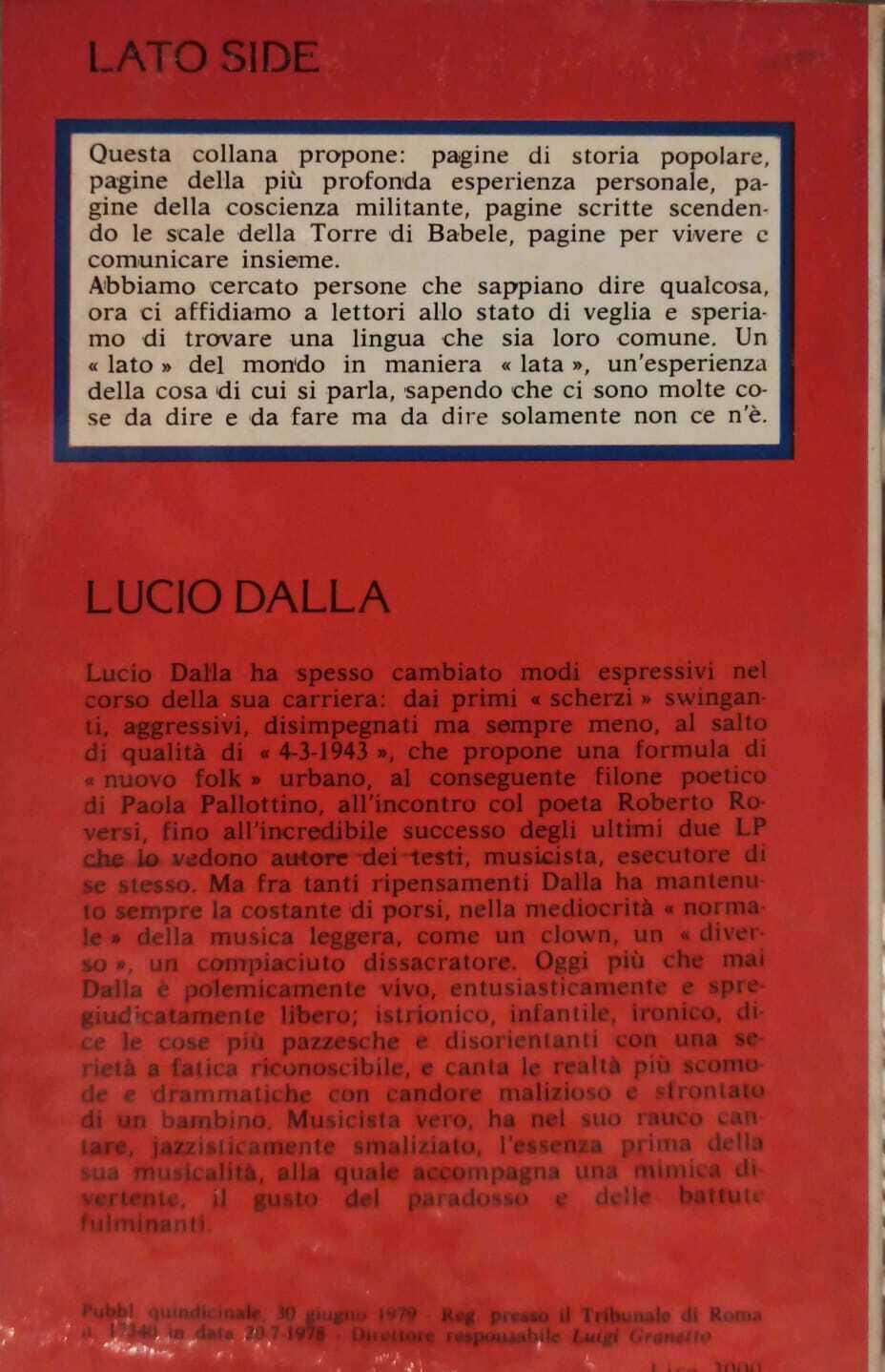Lucio Dalla, canzoni