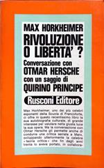 Rivoluzione o libertà?
