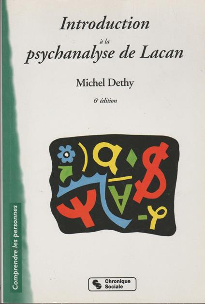 Introduction a la psychanalyse de Lacan - copertina