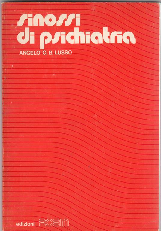 Sinossi Di Psichiatria - copertina
