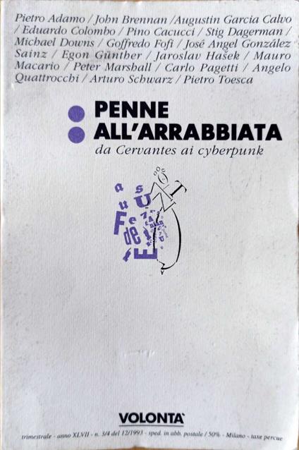 Penne all'arrabbiata-Da Cervantes ai cyberpunk - copertina