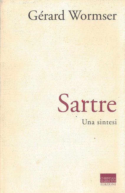 Sartre. Una sintesi - copertina