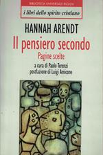 Il pensiero secondo : pagine scelte
