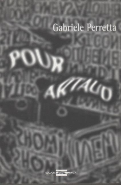 Pour Artaud - copertina