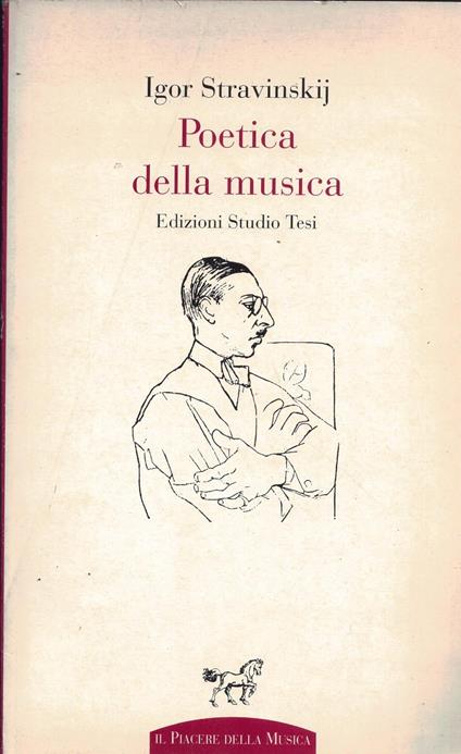 Poetica della musica - Igor Stravinskij - copertina