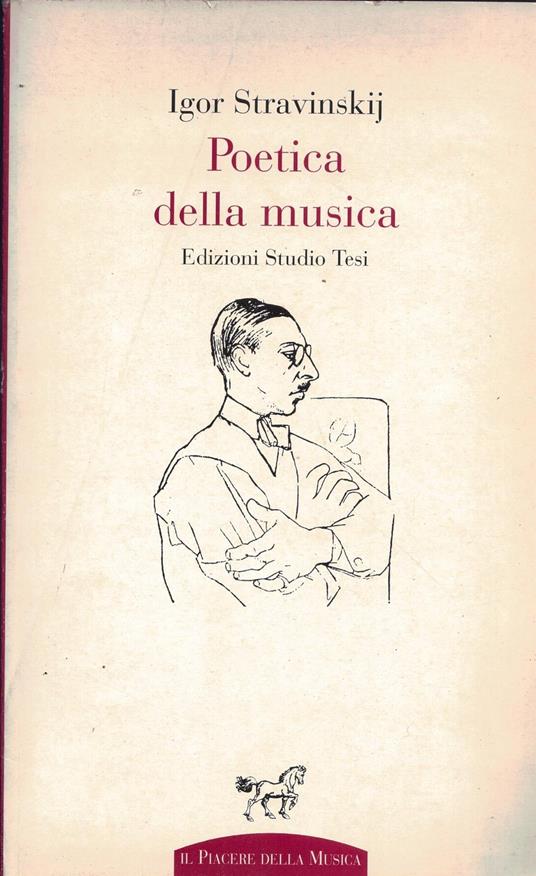Poetica della musica - Igor Stravinskij - copertina