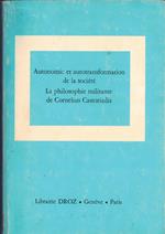 Autonomie et autotransformation de la société