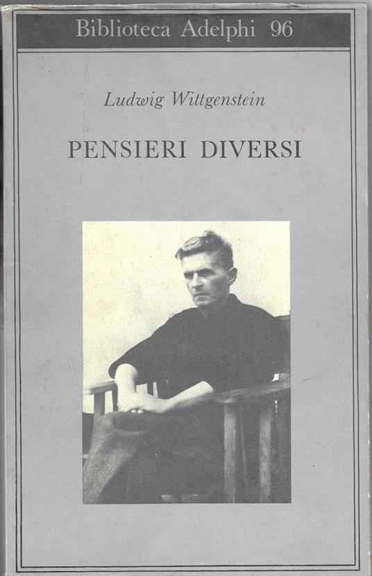 Pensieri Diversi - Ludwig Wittgenstein - copertina