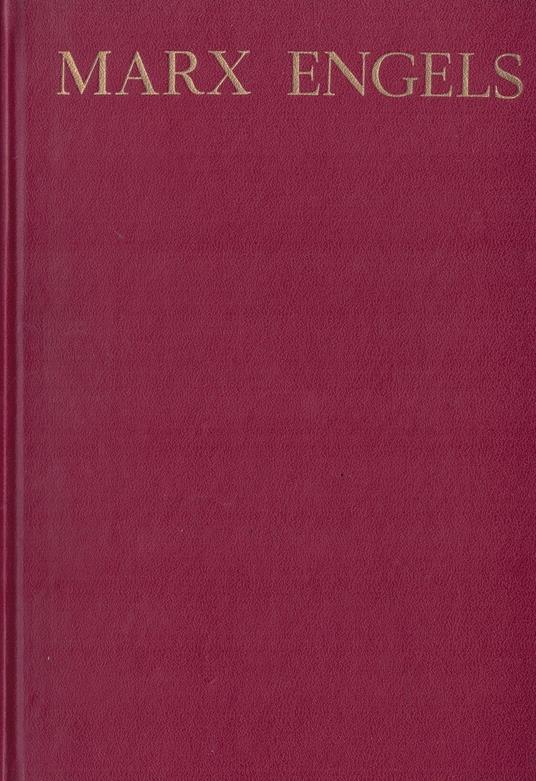 Opere scelte - Friedrich Engels - copertina