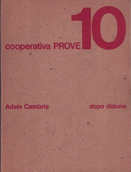 Cooperativa PROVE 10 - copertina