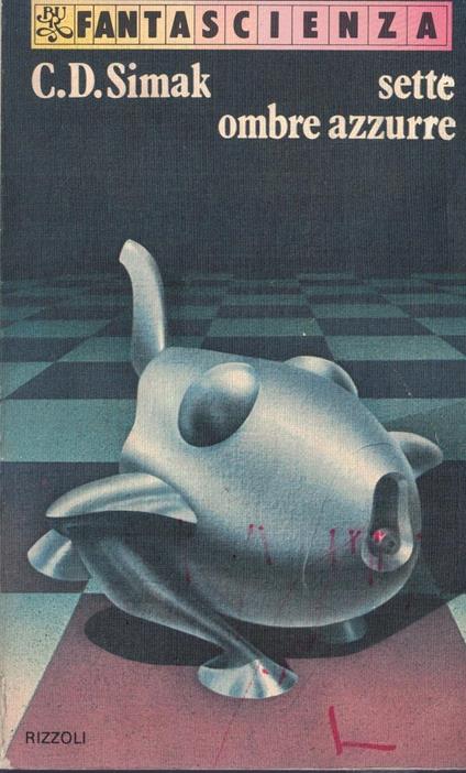 Sette ombre azzurre - Clifford D. Simak - copertina